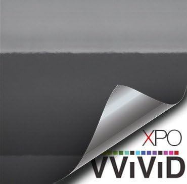 Amazon Com Vvivid Xpo Gloss Dark Grey Vinyl Car Wrap Film Roll 3ft X 5ft Automotive