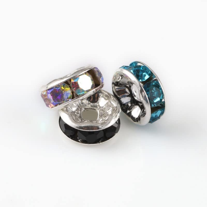 Lot De 4000 Perles à Enfiler En Verre Coloré De 4 Mm Pour Bracelets