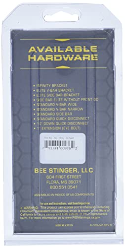 B Stinger Infinity Side Bar Mounting Bracket Black #TOP3