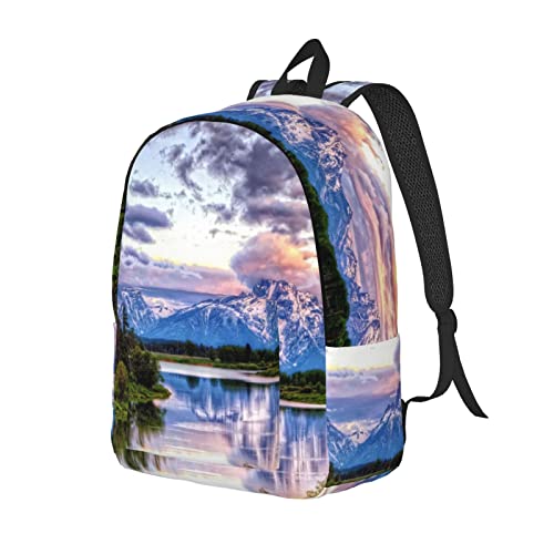 Sac à dos universitaire décontracté ordinateur portable voyage filles - 2