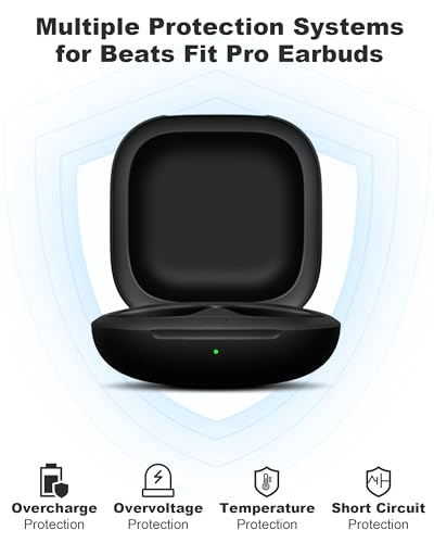 Image of Charging Case Replacement for Fit Pro - Wireless Charger Case with Bluetooth Pairing Button, 700mAh Battery, Earbuds Not Included