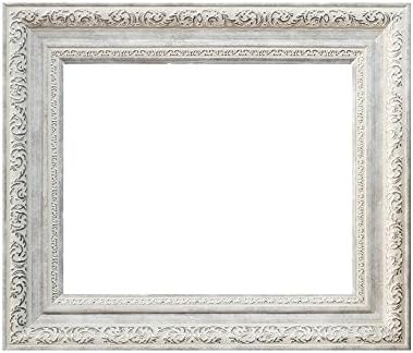 Lilian Light Grey Lace Display 8x10 Desk/Wall Photo Frame - Wall Mounting Material Included