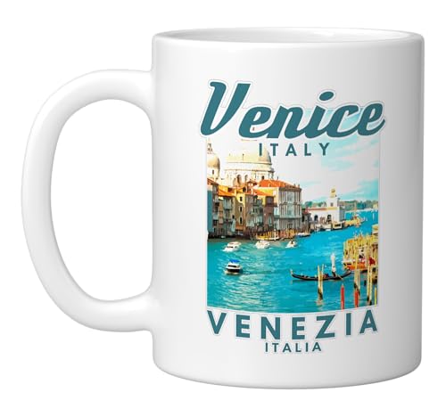 Venice Italy Venezia Italia Italian Souvenir Ceramic Mug, White
