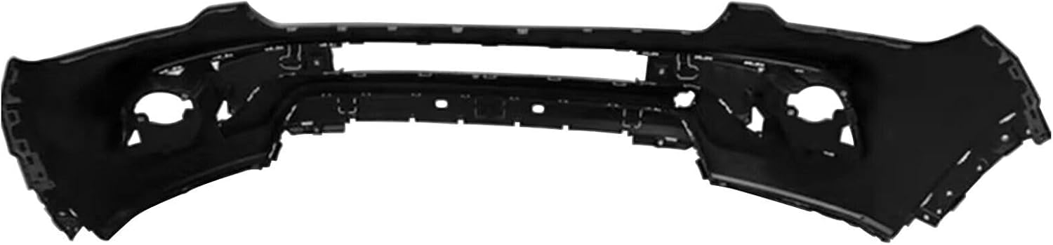 MGWILL Front Bumper Cover Kit Compatible with 2022 2023 2024 Jeep Compass Limited, High Altitude W/Upper Grille Lower Grille & Fog Lights, W/Tow Hook Hole - Full Body Set