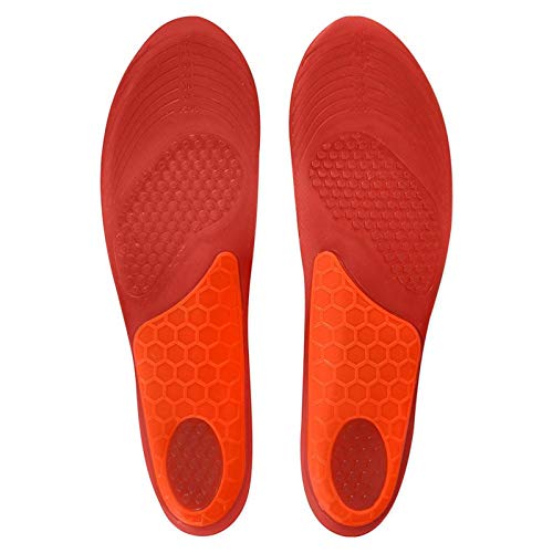 Prottector, Palmilha De Gel Recortável Masculino E Feminino, Laranja (Orange), Único