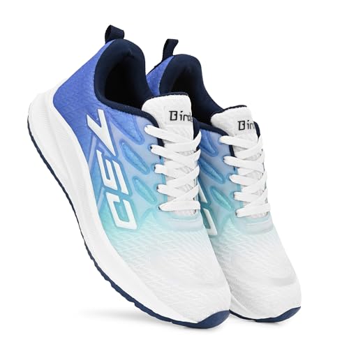 Image of Birde Men's Sports Shoes | Lightweight Running Shoes for Men | Breathable Walking Shoes with Cushioned EVA Sole | Comfortable Gym Sneakers