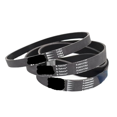Courroie de transmission PJ838 haute résistance en élastomère durable 14 stries