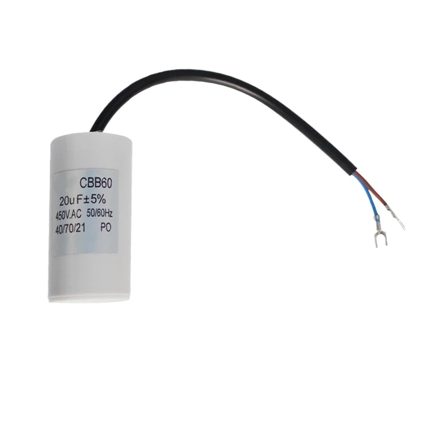 1PCS Motor Run Capacitor 450V AC Starting Capacitors 5% 4UF 8UF 10UF 16UF 25UF 30UF 60UF for Washing Machine, Water Pump(14UF)