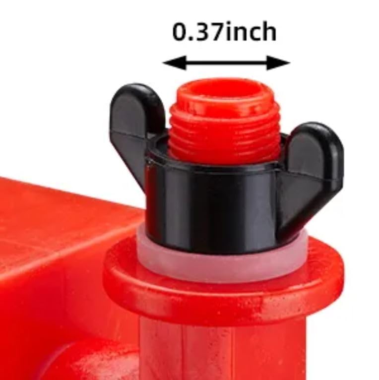 Little Family Members Red Chicken Waterer Gravity Water Cup Automatic Poultry Drinker | Conveniently use with any plastic water container or bucket | No Float Design | 4 Cups