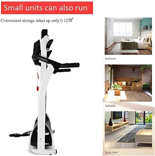 Image of Folding Treadmills Treadmill,Foldable Steel Frame Treadmills 1.5Hp,Adjustable Incline Fitness Exercise Cardio Jogging W /Emergency System Hand Grip,Gym Equipment