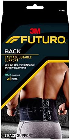 futuro comfort compression back support adjustable