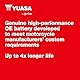 Yuasa YTX20HL 12V 310 CCA Hochleistungs-Wartungsfreie AGM VRLA Motorradbatterie