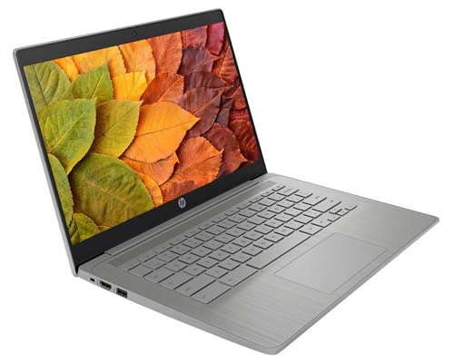 Image of HP Chromebook Laptop Computer, 14 inch HD Display Chromebook Laptops, Intel Celeron CPU, 4GB RAM|192GB(64GB eMMC+128GB Card), Wi-Fi, Webcam, Chrome OS, Long Battery Life, for Student|Business, LE Cable
