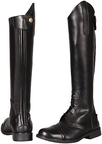 TuffRider Kids Starter Back Zip Field Boots 12 SLI