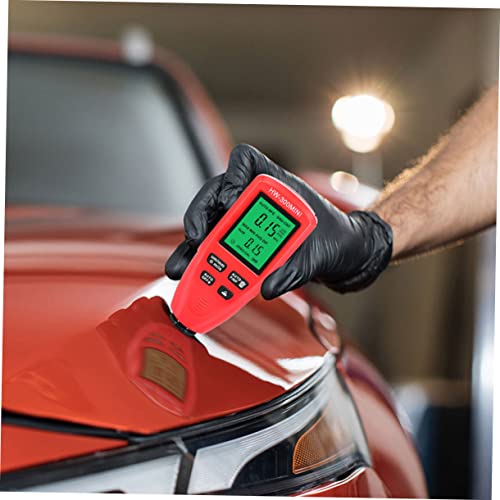 Medidor de espesor de recubrimiento digital con resolución ultra precisa de 1um para uso automotriz, detección automática de sustrato para recubrimientos no magnéticos miniatura 3