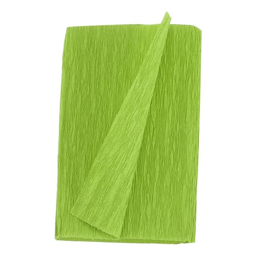 Image of MECCANIXITY Crepe Paper Roll 8.2ft Long 4 Inch Wide for Wedding Ceremony Various Large Festivals Decoration, Dark Green
