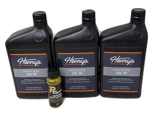 Aceite para motor SAE 30 Henry's 3 cuartos