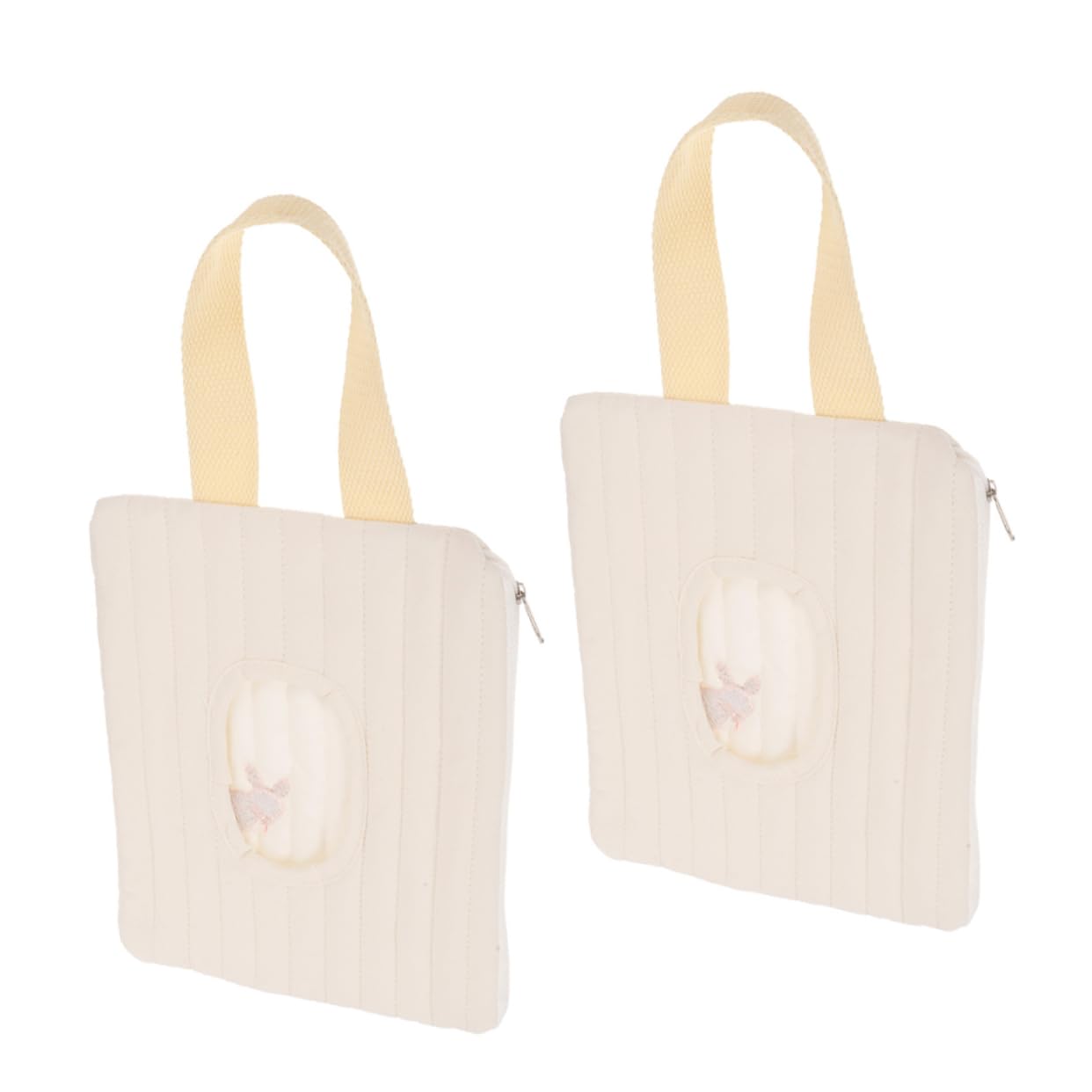 2pcs Refillable Wipes Dispenser for Travel Diaper Bag Wipes Box Wet Dry Bag Portable