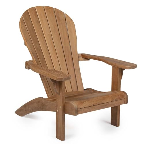 TITAN GREAT OUTDOORS Teak Adirondack Chair