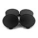 69mm(2.72in)/68mm(2.68in) Wheel Hub Center Caps Black Base Set of 4 for P1 P2 RS2M C1 540 RC1 TR1 Series Performance Wheels