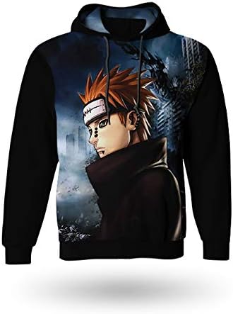 nike moletom com capuz naruto