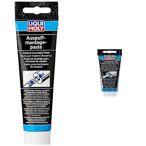 Liqui Moly 3342 Exhaust Mounting Paste 150 g & 3340 Exhaust Repair Paste 200g