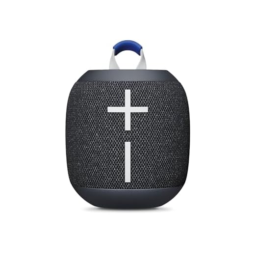 Ultimate Ears WONDERBOOM 4, enceinte Bluetooth portable et étanche avec de puissantes basses et un son à 360 degrés, enceinte flottante étanche à la poussière d’une portée de 40 m - Noir