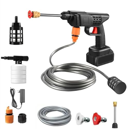 Cordless High Pressure Car Washer with Dual Batteries