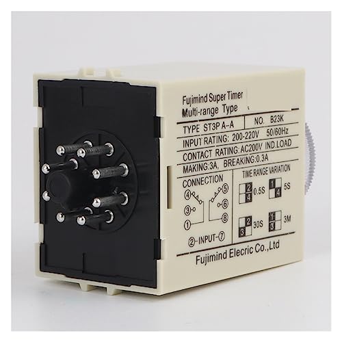 Relé supertemporal ST3PA-B ACD para solucionar fallos de tiempo en maquinaria