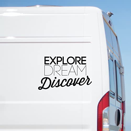Explore Dream Discover Large Decal for Caravan Motorhome Truck...