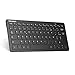 Produktbild TECKNET Kabellose Mini-Tastatur, 2,4 G, ultradünn, AZERTY-Tastatur, Akku mit langer Lebensdauer mit 12 Multimedia-Shortcuts, für Windows 10, PC, Desktop/Laptop