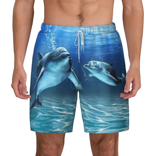 Short de bain double couche EdWal de qualité supérieure pour homme