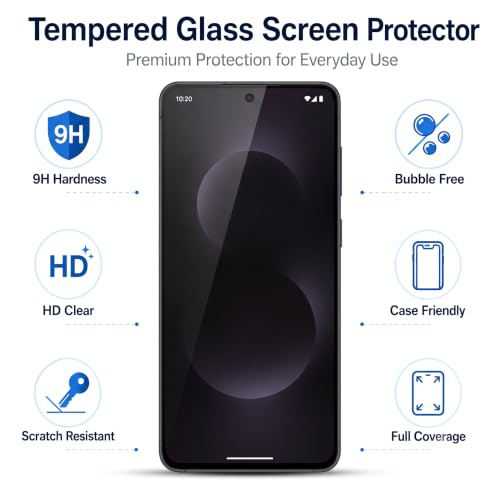 Image of Tempered Glass for Samsung Galaxy S25 Edge (6.7 Inch) | 3D Curved Edge-to-Edge Full Glue Coverage | Bubble Free Installation