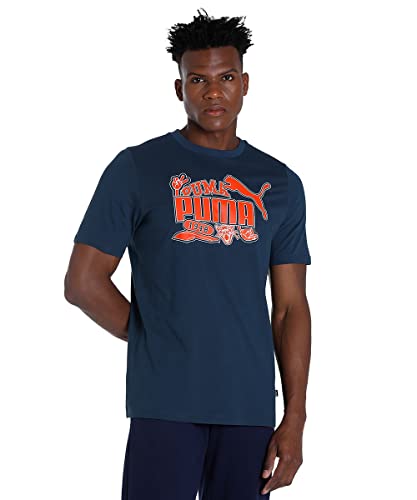 Image of Puma Men Polyester Regular Fit T-Shirt