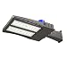 AntLux 150W LED Parking Lot Lights Shoebox Pole Light, 18600lm 5000K, 450W HID/HPS Replacement, Outdoor Commercial Area Street Security Lighting Fixture, IP66 Waterproof, Arm Mount, Photocell Included