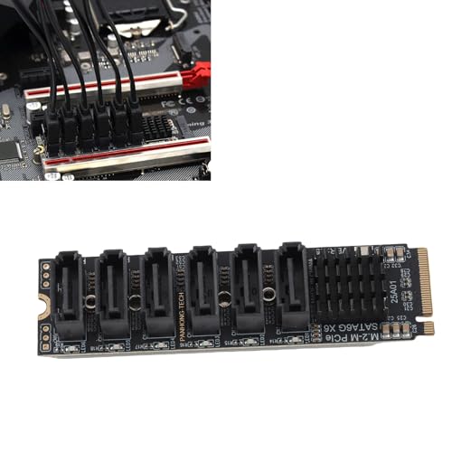 Adaptateur M.2 extension informatique ASM1166 pour booster votre bureau de création - 3