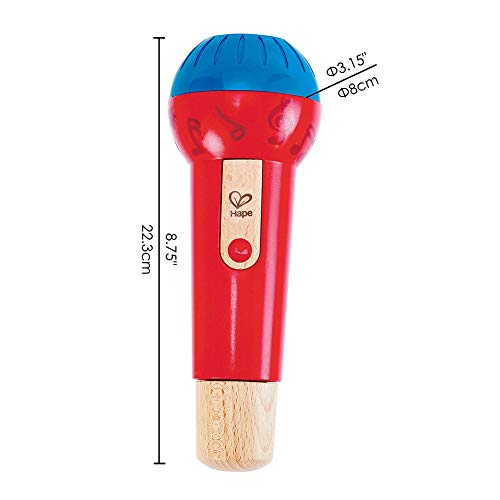 Hape Mighty Echo Microphone, Battery-Free Voice Amplifying Microphone Toy for Kids 1 Year and Up - Image 6