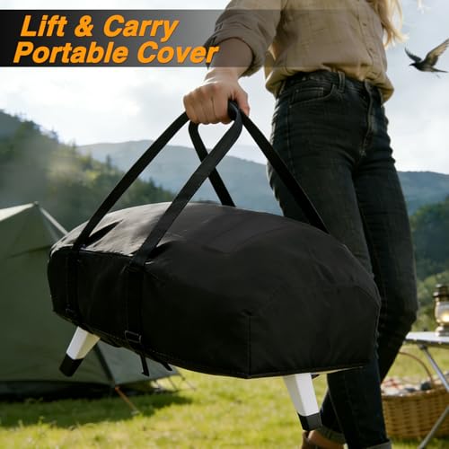 Image of EVRBUL Pizza Oven Cover for Ooni Koda 16 Inch with Pocket and Carry Handle