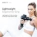 Flyby F2Pro Gun - Deep Muscle Massage Gun - Handheld Cordless Percussion Massager - Athlete Recovery, Muscle Stiffness, and Deep Tissue Therapy - 5 Speeds & 5 Attachments - Long Battery Life