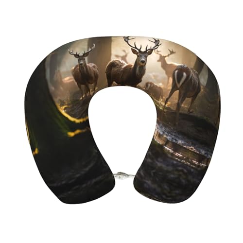 Almohada de espuma viscoelástica con soporte cervical miniatura 1