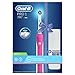 Produktbild Oral-B Pro 1 750 Elektrische Zahnbürste für eine gründliche Reinigung, Reise-Etui, pink