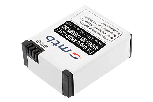 2 Akkus für GoPro Hero3 & Hero3+ Black, White, Silver Edition - 1180mAh Polymer - - Image 3