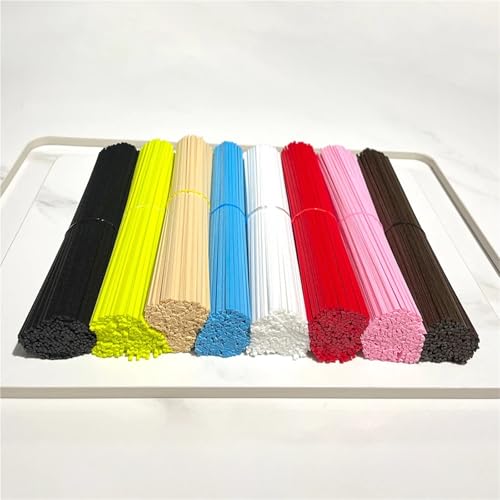 Varillas de fibra triangulares XUCZHAI de 22 cm para difusor de aroma hogareño marrón 6