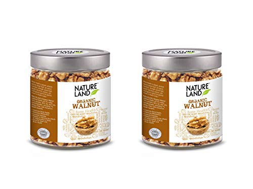 Image of Natureland Organics Walnuts (Akhrot) 150 gm (Pack of 2)- Without Shell