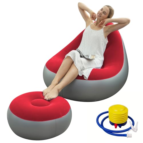 Shyllin Sofá de aire sofá de camping