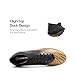 DREAM PAIRS Men's Soccer Cleats Lightweight Football Cleats Professional Training High-top Soccer Shoes,Size 9,Black/Brown,SDSS2401M