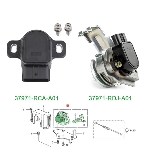 Sensor OEM 37971-RCA-A01 para solucionar tirones y pérdida de potencia al acelerar 5