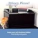 The Designer Catbox Litter Box Enclosure in Black