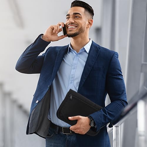 ZUZGO Fahrzeugmappe A5 Dokumentenmappe Auto Bordmappe Handschuhfach Organizer Auto