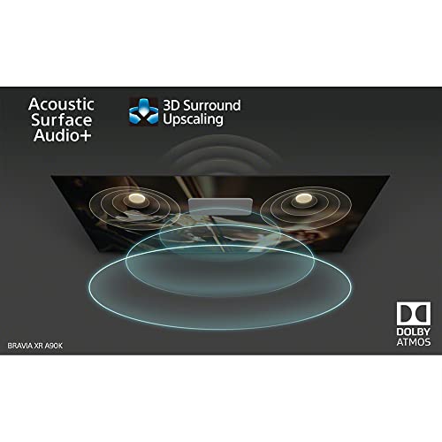 Sony Xr48A90K Bravia Xr A90K 48 Inch 4K Hdr Oled Smart Tv 2022 Model Bundle With Premiere Movies Streaming + 37-100 Inch Tv Wall Mount + 6-Outlet Surge Adapter + 2X 6Ft 4K Hdmi 2.0 Cable #TOP5